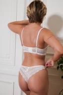 13125-paty Blanc - Ensemble soutien-gorge / tanga, image n° 2