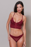 70212-yamy-ensemble Bordeaux - Ensemble soutien-gorge / tanga, image n° 1