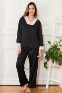 77011-amelie Noir - Ensembles pyjama, image n° 1