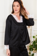 77011-amelie Noir - Ensembles pyjama, image n° 2