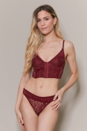 80212-ana-ensemble Bordeaux - Ensemble soutien-gorge / tanga, image n° 1