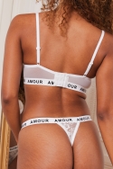 Amour-ensemble Ivoire - Ensemble soutien-gorge / tanga, image n° 4