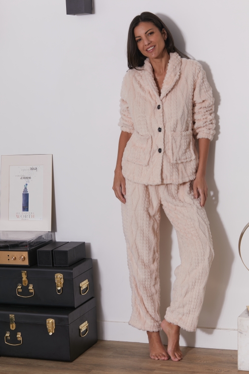 5298-somal Ecru - Ensembles pyjama