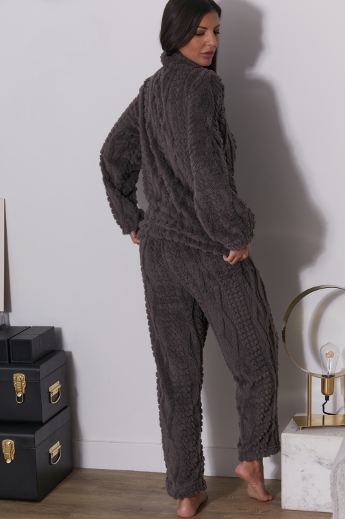 5298-somal Gris - Ensembles pyjama