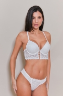 7181-bar Blanc - Ensemble soutien-gorge / tanga, image n° 1