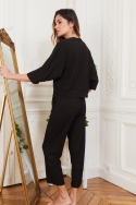 77017-yentel Noir - Ensembles pyjama, image n° 5