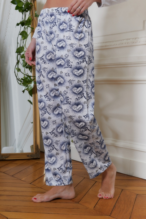 77055-tova Gris - Ensembles pyjama