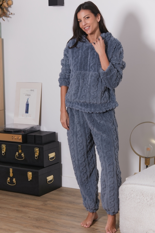 Flo9-ual Gris - Ensembles pyjama