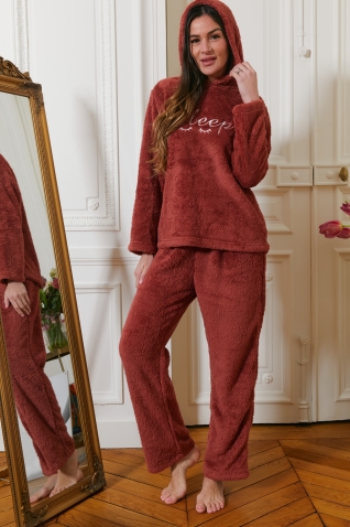 Us30388-line Bordeaux - Ensembles pyjama