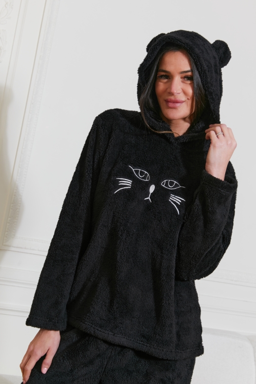 Us40388-lena Noir - Ensembles pyjama