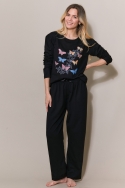 Us53377-deny Noir - Ensembles pyjama, image n° 1